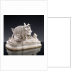 Sevres biscuit porcelain group by unknown